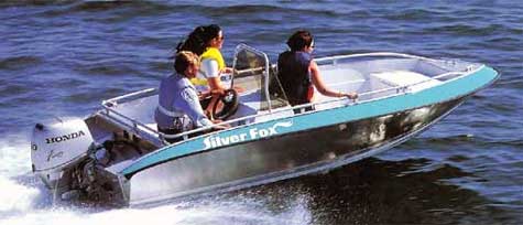 Многоцелевая мореходная лодка "Silver Fox" может быть оборудован